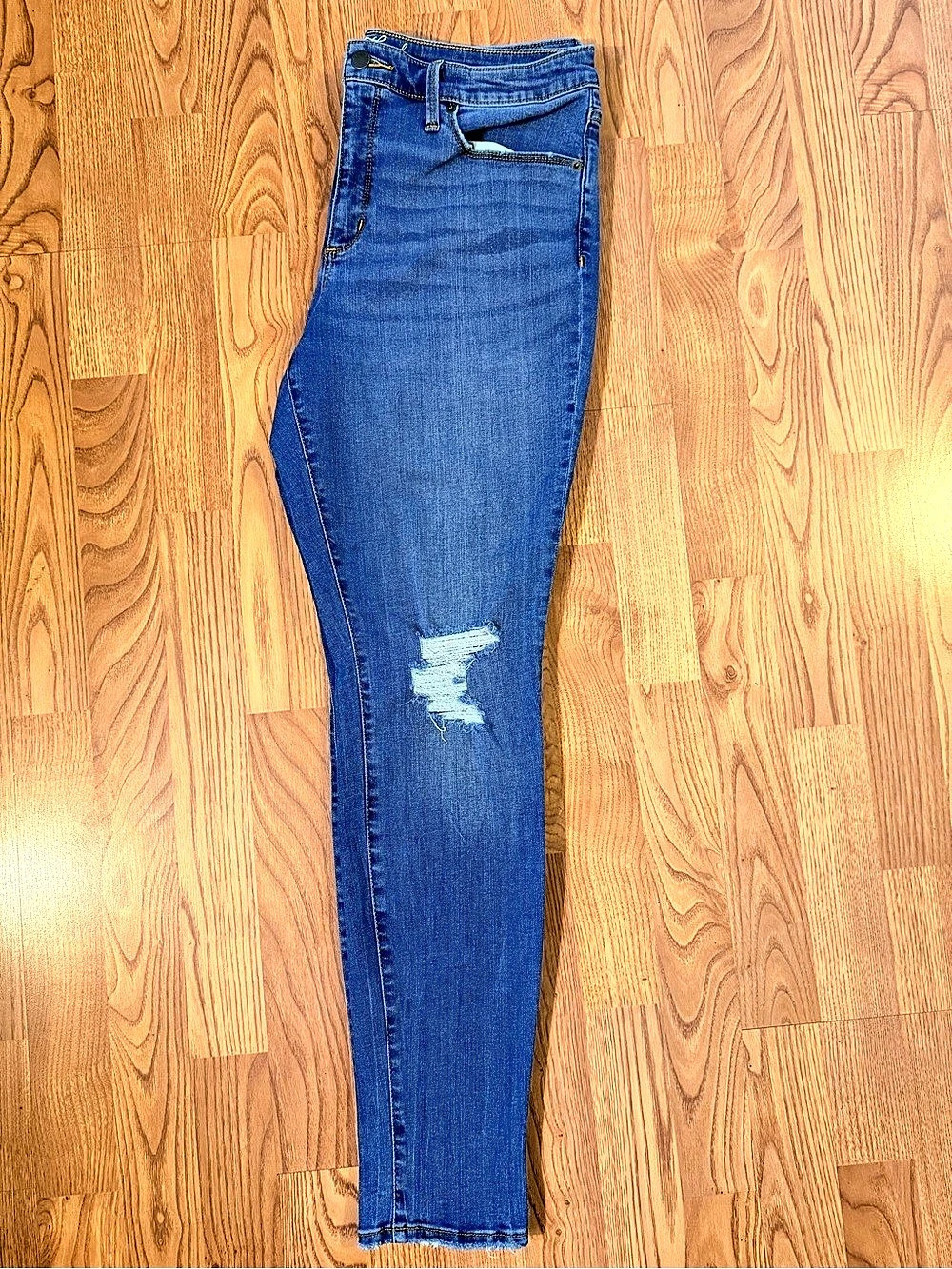 Universal Thread Mid Rise Jeans Blue 14W - Picture 5 of 6